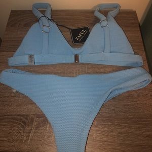 Zaful Scoop Bikini Set